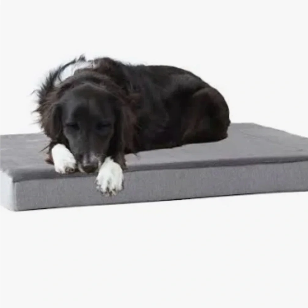 DONATED***Bark Navy Orthopedic Gel Memory Foam Dog Bed Pad